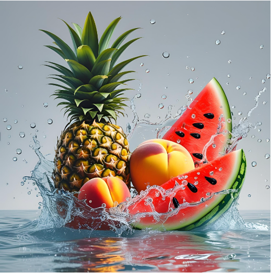 Intense Scent Aroma Pineapple Peach Watermelon - 10ml